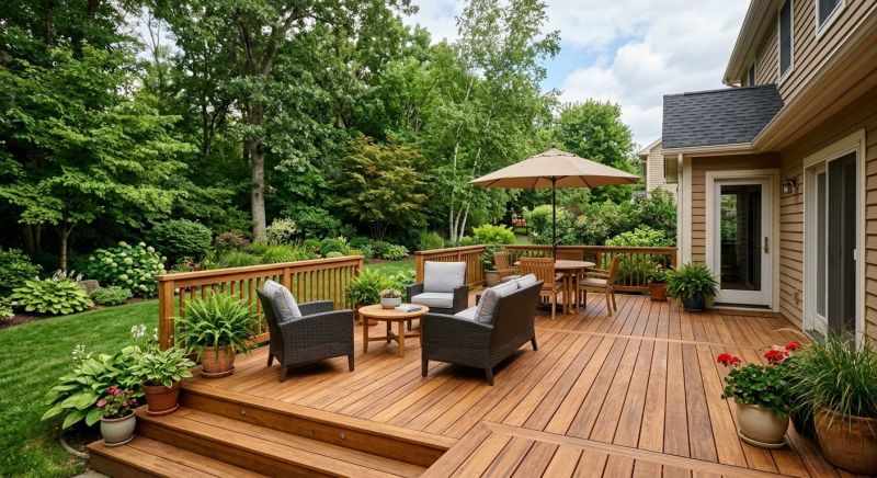 Covered Deck Installation in Worcester, MA