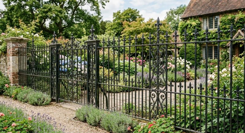 Victorian Fence Installation in Alpharetta, GA