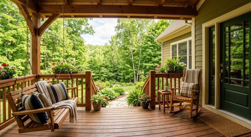 Wood Porch Construction in Norwalk, CT